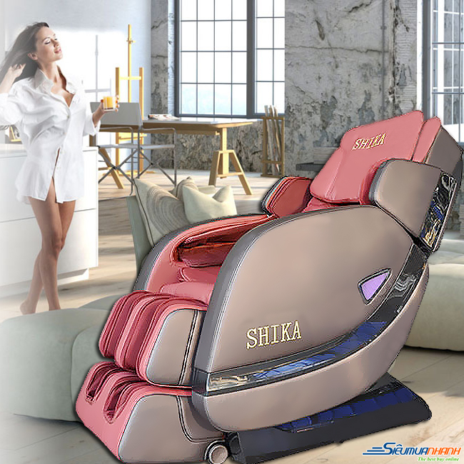 Ghế massage toàn thân 3D Shika SK 8928